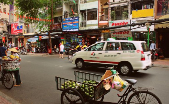 Taxi in Saigon
